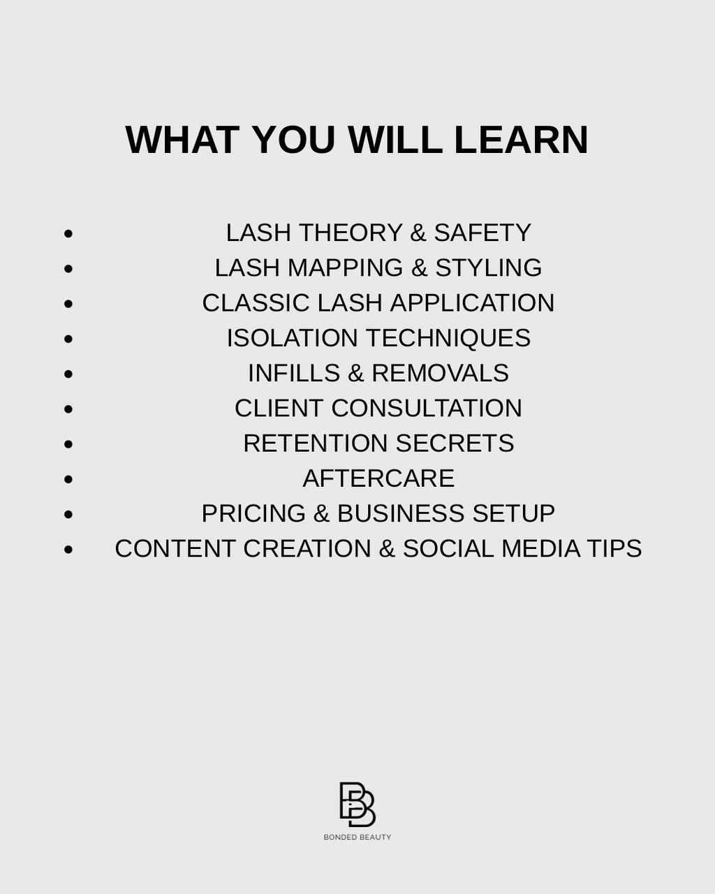 Beginner Lash Course